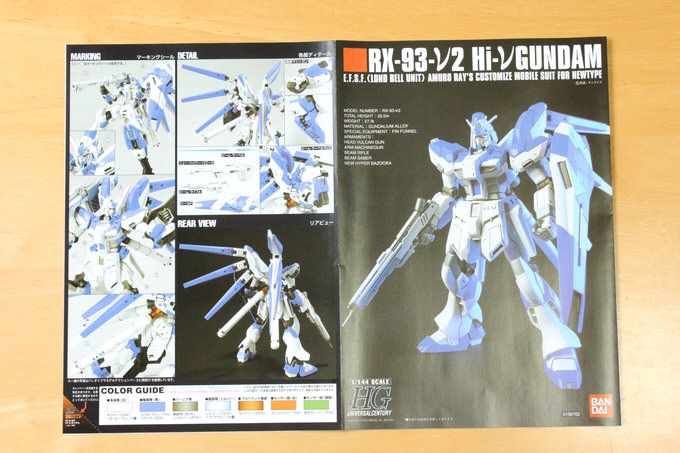 ガンプラおすすめレビュー Hguc Rx 93 N2 Hi Nガンダム 機動戦士ガンダム 逆襲のシャア